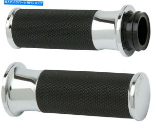 N[p[c Arlen Ness - 07-322 - t[WV[YObvA炩 - Chrome Harley Electra Glide Arlen Ness - 07-322 - Fusion Series Grips, Smooth - Chrome Harley Electra Glide