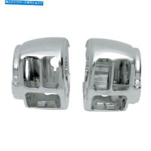 N[p[c 2011-2015n[[_rbh\\tgfpN[nho[XCb`nEWO Chrome Handlebar Switch Housings for 2011-2015 Harley-Davidson Softail models