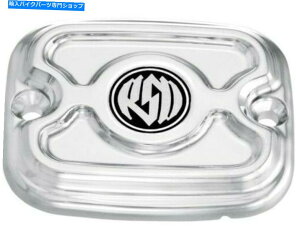 �N���[���p�[�c RSD�t�����g�}�X�^�[�V�����_�[�J�o�[ - �J�t�F - Chrome P / N 0208-2037-CH RSD Front Master Cylinder Cover - Cafe - Chrome P/N 0208-2037-CH