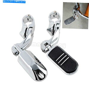 N[p[c Chrome 1-1 / 4 "32mmI[goCGWK[hnCEFCtbgyÔ߂̃tbgybO Chrome 1-1/4" 32mm Motorcycle Engine Guard Highway Foot Pegs Footpeg for Harley