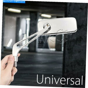 N[p[c NVbNEBO~[NbLXNGAA~jEu[^g10mm 1.25p 5/16 " Classic wing mirrors chrome plated square aluminum blue-tinted 10mm 1.25p 5/16"