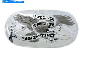 N[p[c C[OXsbgI[oN[GAN[i[CT[gtBbgn[[ - _rbh\ Eagle Spirit Oval Chrome Air Cleaner Insert fits Harley-Davidson