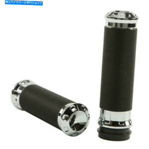 N[p[c n[hhCurbgObv_bVNiCXbgŔԁji0063-2075-CHj HardDrive Billet Grips Dash Chrome (Fly By Wire Throttle) (0063-2075-CH)