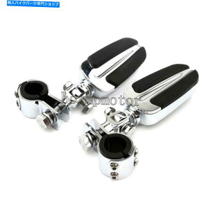 N[p[c Honda Shadow Ace Aero Spirit VT750̂߂ChromeH̑̃yÕI[goC Chrome Highway Foot Pegs Motorcycle For Honda Shadow ACE Aero Spirit VT750