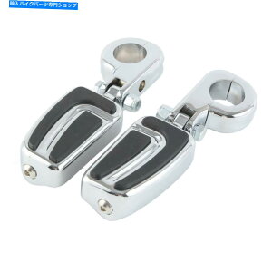 N[p[c GAt[N32mmnCEFCo[tbgyOtbgybO}Egn[[c[Ô߂̃tBbg Airflow Chrome 32mm Highway Bar Foot Pegs Footpegs Mount Fits For Harley Touring