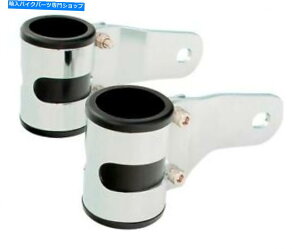 N[p[c ]ITN[XeXwbhCguPbg54-57mm Bike It Chrome Stealth Headlight Bracket 54-57mm