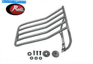 N[p[c NX{[ - FLSTSBN[bObNoCWI06Abv**Vi** Cross Bones - FLSTSB Chrome Luggage Rack by RADII 06-Up **NEW**