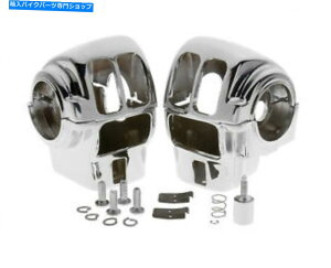 �N���[���p�[�c �J�X�^���N���[���n���h���o�[�X�C�b�`�n�E�W���O�n�[���[�c�[�����O���f��96-06���W�I�̂� Custom Chrome Handlebar Switch Housings Harley Touring Models 96-06 Radio Only