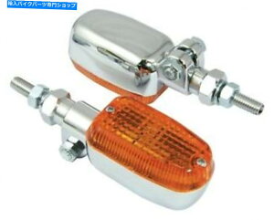 N[p[c N{̂ߐF̃YtĂ鎩]IT߉\Ȍs̎wW Bike It Adjustable Stem Indicators With Chrome Body And Amber Lens