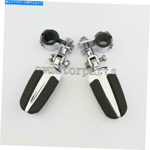 N[p[c Honda Shadow Aero Spirit VLX 600 750 1100̂߂̃NtbgyO̎c̃}EgNv Chrome Foot Pegs Rest Mount Clamps For Honda Shadow Aero Spirit VLX 600 750 1100