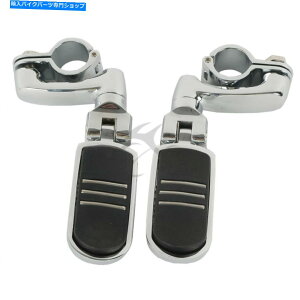 N[p[c 1 1/4 "GWK[hPegstreamliner Footpegs Mount Fit Harley Sportster 1200 1 1/4" Engine Guards Pegstreamliner FootPegs Mount Fit For Harley Sportster 1200