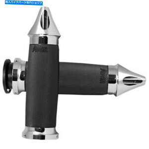 N[p[c GC{ObvNJX^R^[XpCNObvIn-To-CC-85-CSP Avon Grips Chrome Custom Contour Spike Grips for Indian | IN-TO-CC-85-CSP