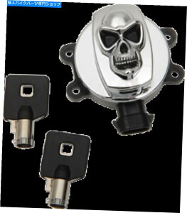 N[p[c hbONXJCOjbVXCb`n[[[hLO\tg_CiCOjbV2011-19 Drag Chrome Skull Ignition Switch Harley Road King Softail Dyna Ignition 2011-19