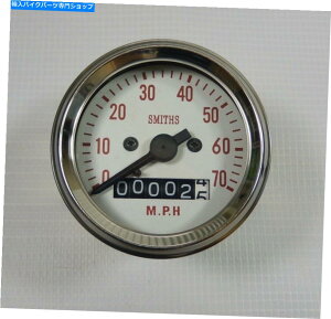 N[p[c BSA Bantam SmithsvJXs[h[^[0 - 70mphŒt BSA Bantam Smiths Replica Speedometer 0 - 70MPH Complete With Fixings