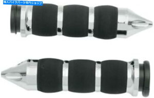 N[p[c GC{ObvXpCNGANbVObvAN[GA[90-CH-FL-SP Avon Grips Spike Air Cushioned Grips, Chrome AIR-90-CH-FL-SP