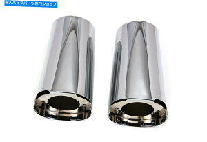 N[p[c ChrometH[NXC_[Jo[Zbgn[[ - _rbh\ɃtBbg Chrome Fork Slider Cover Set fits Harley-Davidson