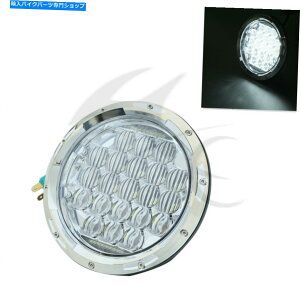 N[p[c 7 "Chrome LEDvWFN^[wbhCgv̂߂Hummer Harley Touring Softail 7" Chrome LED Projector Headlight Lamp For Jeep Hummer Harley Touring Softail