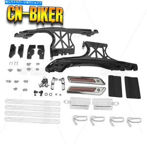 N[p[c ^b`J̃ThobOb`ӂn[hEFAJo[HingeLbg14-21 One Touch Opening Saddlebag Latch Lids Hardware Cover Hinge Kit For Harley 14-21