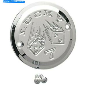 �N���[���p�[�c �W���[�J�[�N�������b�L�[7�_�C�X�^�C�}�[/�|�C���g�J�o�[�r�b�O�c�C��70-99���X�|�[�c�X�^�[04-20 Joker Chrome Lucky 7 Dice Timer / Points Cover Big Twin 70-99 & Sportster 04-20�y���s�A���i�z