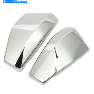 N[p[c z_VTX 1300 2003-2009̂߂1΃N[ABSvX`bNobe[TChJo[ One Pair Chrome ABS Plastic Battery Side Covers Fit For Honda VTX 1300 2003-2009