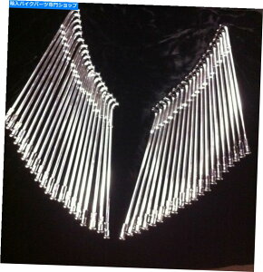 N[p[c 16 "NX|[NZbgHDn[[X`[nuzC[F16" x 3.00 "hbvZ^[ 16" CHROME SPOKE SET HD HARLEY STEEL HUB WHEEL for: 16" X 3.00" DROP CENTER RIM