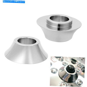 N[p[c n[[[hLOGNgOCĥ߂̑Oe[p[ANXzC[Xy[T[25mm 08-18 Front Tapered Axle Wheel Spacers 25mm For Harley Road King Electra Glide 08-18