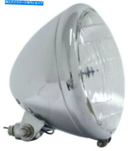 N[p[c FXWG\tgƃJX^gp̂߂Sprome 6-1 / 2 "SpringerX^C̃wbhCgAZu Chrome 6-1/2" Springer Style Headlight Assembly for FXWG Softail & Custom Use