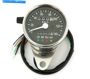 N[p[c ~jXs[h[^[W /CWP[^[gbv[^[ - 2240F60 - ChromeBlack - KMH Mini Speedometer w/ Indicators & Trip Meter - 2240:60 - Chrome & Black - KMH
