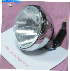 �N���[���p�[�c �w�b�h�����v�A�Z���u���N���[��7 �A�T�C�h�}�E���g�A�����Y50210 HEADLAMP ASSEMBLY CHROME 7, side mount, complete with lens 50210�y���s�A���i�z