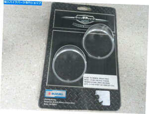 N[p[c NOS OEM؃N[^[VOioCU[Zbg2004N[U[990A0-75013 NOS OEM Suzuki Chrome Turn Signal Visor Set 2004 Cruiser 990A0-75013