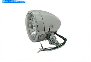 �N���[���p�[�c 4 ���E���h�w�b�h�����v12�{���g�N���� 4 Round Headlamp 12 Volt Chrome�y���s�A���i�z