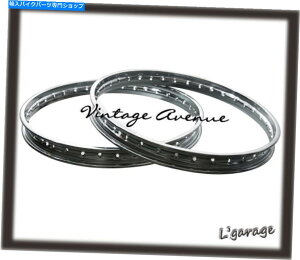 �N���[���p�[�c [LG848]���}�nDT250 DT360 DT400�i21/18 �j�N���[���z�C�[������2�s�[�X [LG848] YAMAHA DT250 DT360 DT400 (21/18) CHROME WHEEL RIM 2PCS�y���s�A���i�z