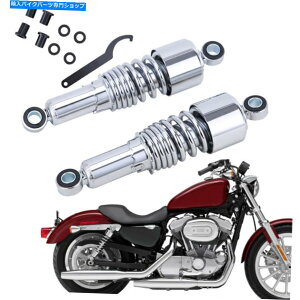 �N���[���p�[�c �n�[���[���j�o�[�T���̂��߂̃I�[�g�o�C10.5 '' 267mm�㕔��C�V���b�N�A�u�\�[�o�[�T�X�y���V���� Motorcycle 10.5'' 267mm Rear Air Shock Absorber Suspensions For Harley Universal�y���s�A���i