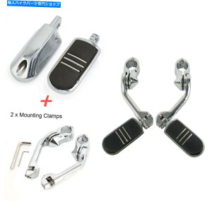 �N���[���p�[�c �I�[�g�o�C�u���b�N�n�C�E�F�C�t�b�g�y�O�t�b�g���X�g�t�B�b�g�n�[���[�c�[�����O���[�h�L���O Motorcycle Black Highway Foot Pegs Footrest Fit For Harley Touring Road King�y���s�A���i�z