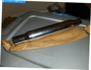 N[p[c NOSVN}t[GL][Xg1.5 "a16"OobtBSȂ2M114 NOS New Chrome Muffler Exhaust 1.5" Diameter 16" Long Baffled BSA & Others 2M114