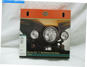 �N���[���p�[�c �n�[���[�_�r�b�h�\���N���[��Electra Glo Light 7 "�w�b�h�����v�����O�A61400152 HARLEY-DAVIDSON CHROME ELECTRA GLO LIGHT 7" HEADLAMP RING, 61400152