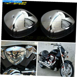 N[p[c Suzuki Boulevard M109 M109R VZR1800̂߂̃N[GAN[i[̃_NgJo[ Chrome Air Cleaner Filfer Duct Cover For Suzuki Boulevard M109 M109R VZR1800 NEW