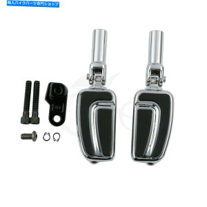 N[p[c n[[\tgX12-17NX{[08-11̂߂̃GAt[N[㕔tbgybOtBbg Airflow Chrome Rear Footpeg Fit For Harley Softail Slim 12-17 Cross Bones 08-11