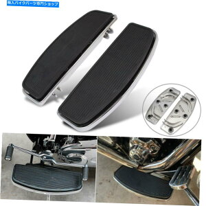 �N���[���p�[�c �N�����S�����C�_�[�}�����̃t�����g�{�[���L�b�g1986-2019 Chrome Rubber Rider Insert Floorboard Footboard Kit For Harley Touring 1986-2019�y���s�A���i�z