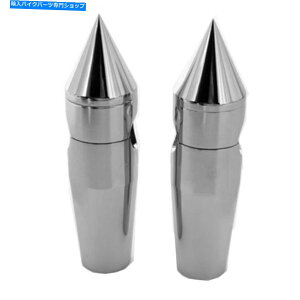 N[p[c ChromeI[goCXpCNJX^4 '' Honda Yamahâ߂̃nhCU[ Chrome Motorcycle Spike Custom 4'' Rise Billet Handlebar Risers For Honda Yamaha