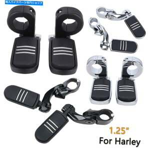 N[p[c 1.25 "32mmnCEFCNbVo[tbgyÔ߂̃n[[c[O\tgEFAX|[cX^[ 1.25" 32mm Highway Crash Bar Foot Pegs For Harley Touring Softail Dyna Sportster