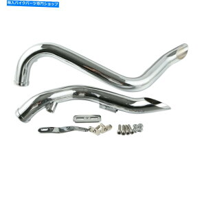 �N���[���p�[�c Harley Sportster 86-13 Touring 84-16�h���b�O�̂��߂�Chrome 1.75 �p�C�v�r�C�t�B�b�g Chrome 1.75 Pipes Exhaust Fit For Harley Sportster 86-13 Touring 84-16 Drag�y���s�A���i�z