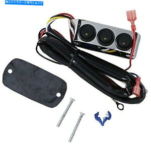 N[p[c Show Chrome - 52-605LA - Nb`TChLEDXCb`ubNAZuANz_A Show Chrome - 52-605LA - Clutch Side LED Switch Block Assembly, Chrome Honda,Yam