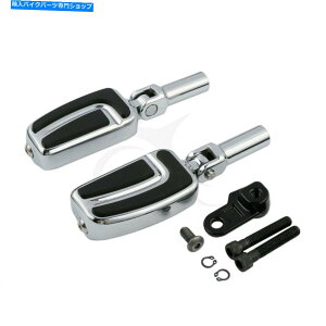 N[p[c n[[\tgXtX12-17 16 Airflow Passsenger Chrome Rear Footpegs Fit For Harley Softail Slim FLS 12-17 16