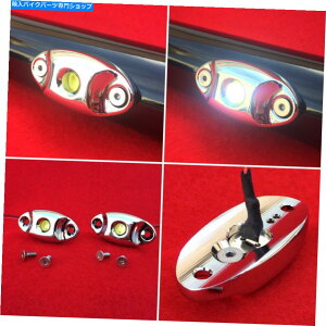 N[p[c rbgI[goCLEDCg12V1.25C`n[[_rbh\ANbVo[AGWK[h Billet Motorcycle LED Light 12V For 1.25" Harley Davidson,Crash Bar,Engine Guard