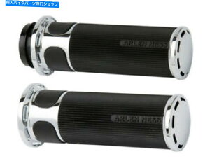 �N���[���p�[�c Arlen Ness Fusion Grips�X���b�g�g���b�N�N���[���i07-302�j Arlen Ness Fusion Grips Slot Track Chrome (07-302)�y���s�A���i�z