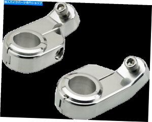�N���[���p�[�c Biltwell O / S�X�s�[�h�N�����v�N���[���p6903-105 BILTWELL O/S Speed Clamps Chrome Angle 6903-105