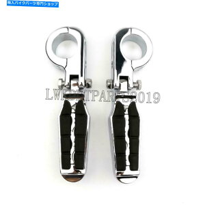 N[p[c 1.5 "1-1 / 2" 38mmGWK[hpNI[goCnCEFCPEGtbgyO}Eg Chrome Motorcycle Highway Peg Foot Pegs Mount For 1.5" 1-1/2" 38mm Engine Guard