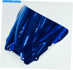 �N���[���p�[�c 99-02 R6 LP�u���[�N����V2�_�u���o�u���t�����g�K���X�E�B���h�X�N���[��101-WS7227BC 99-02 R6 LP Blue Chrome V2 Double Bubble Windshield Windscreen 101-WS7227BC�y���s�A���i�z
