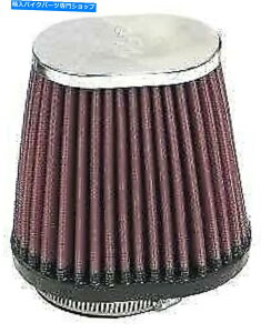 N[p[c KNGWjAO - RC-2890 - jo[TI[oGAtB^[ANGhLbv K&N Engineering - RC-2890 - Universal Oval Air Filter, Chrome End Cap